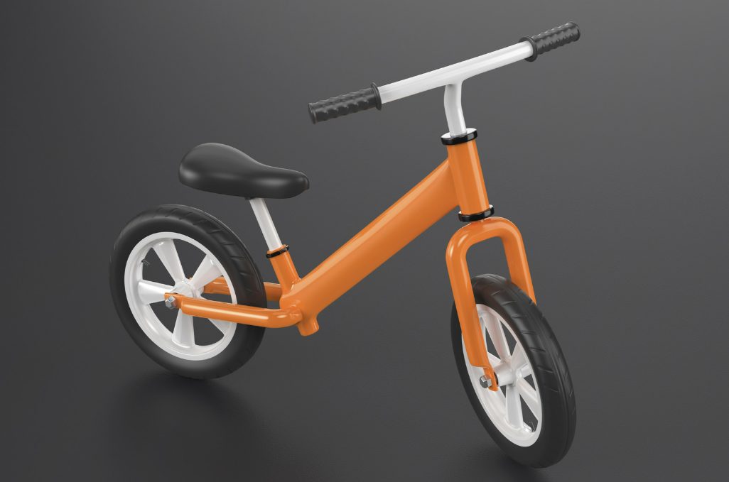 balance bike, sepeda keseimbangan anak, belajar sepeda anak, motorik kasar anak, kemandirian anak, Bunda, si Kecil